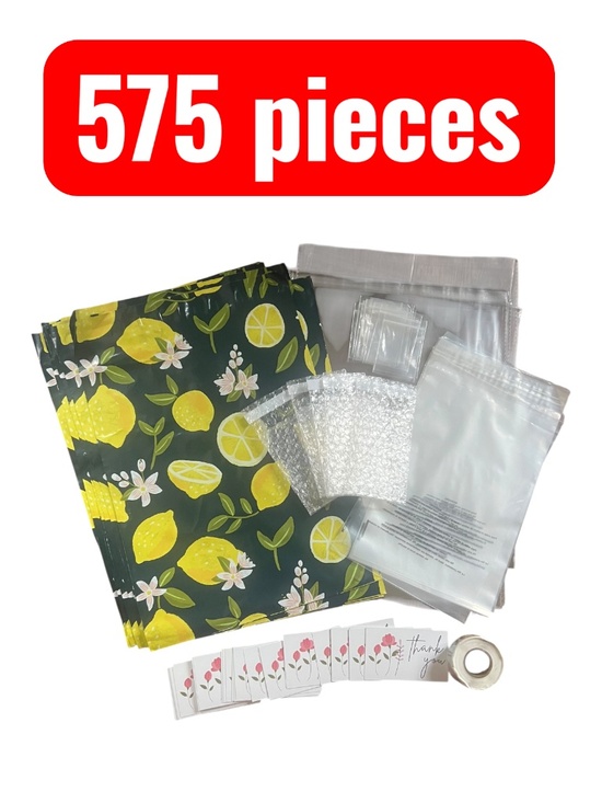 Other - Shipping Bundle - 575 pieces, Poly Mailers, Stickers, Clear Polys, TY Cards